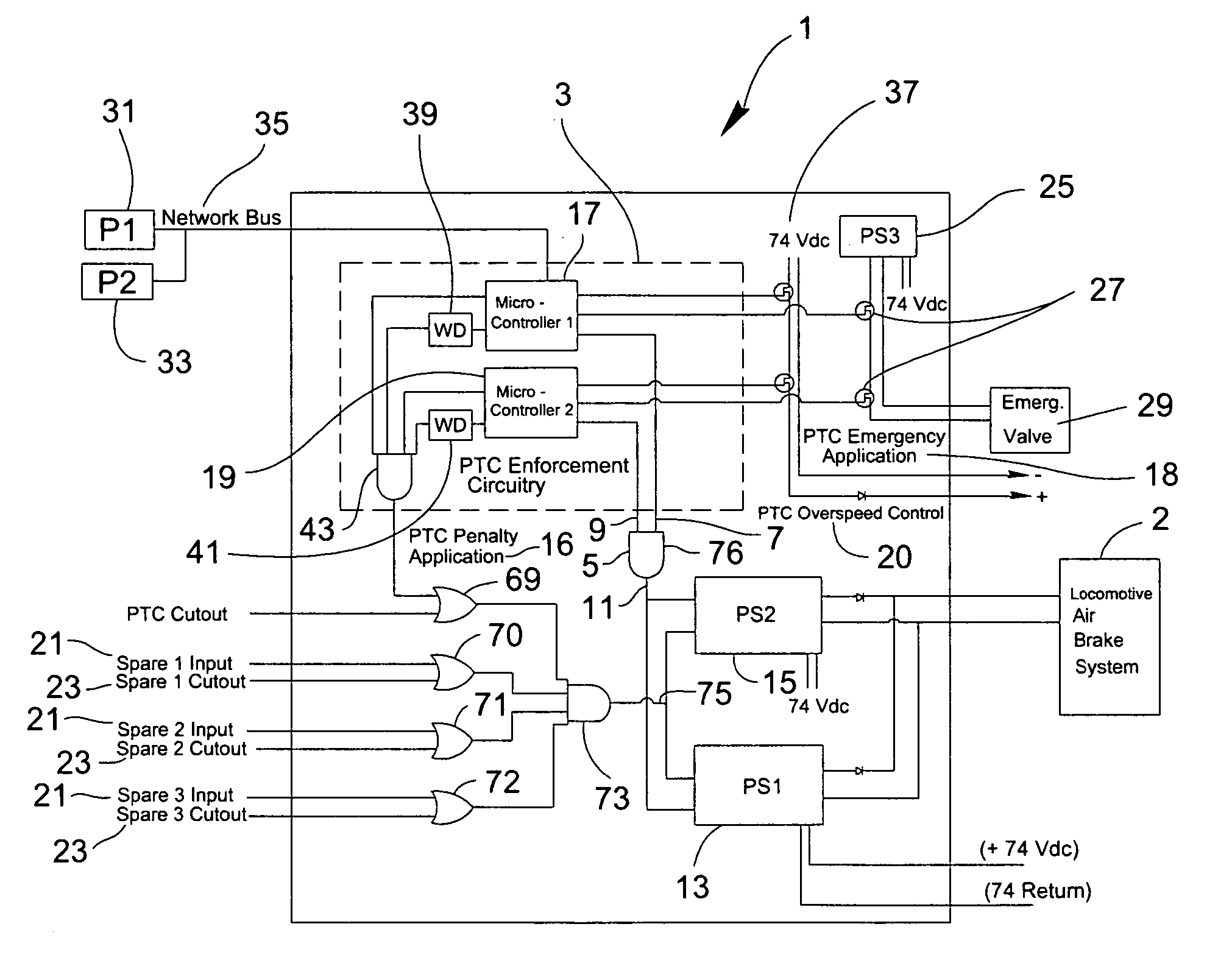 Brake interface module