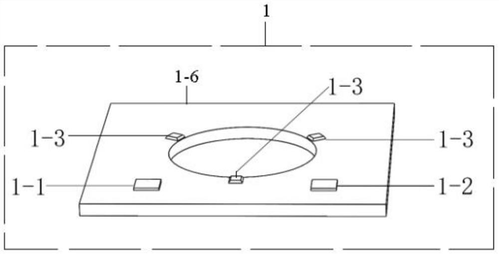 Partial pressure oxygen sensor with ceramic heater structure and preparation method thereof