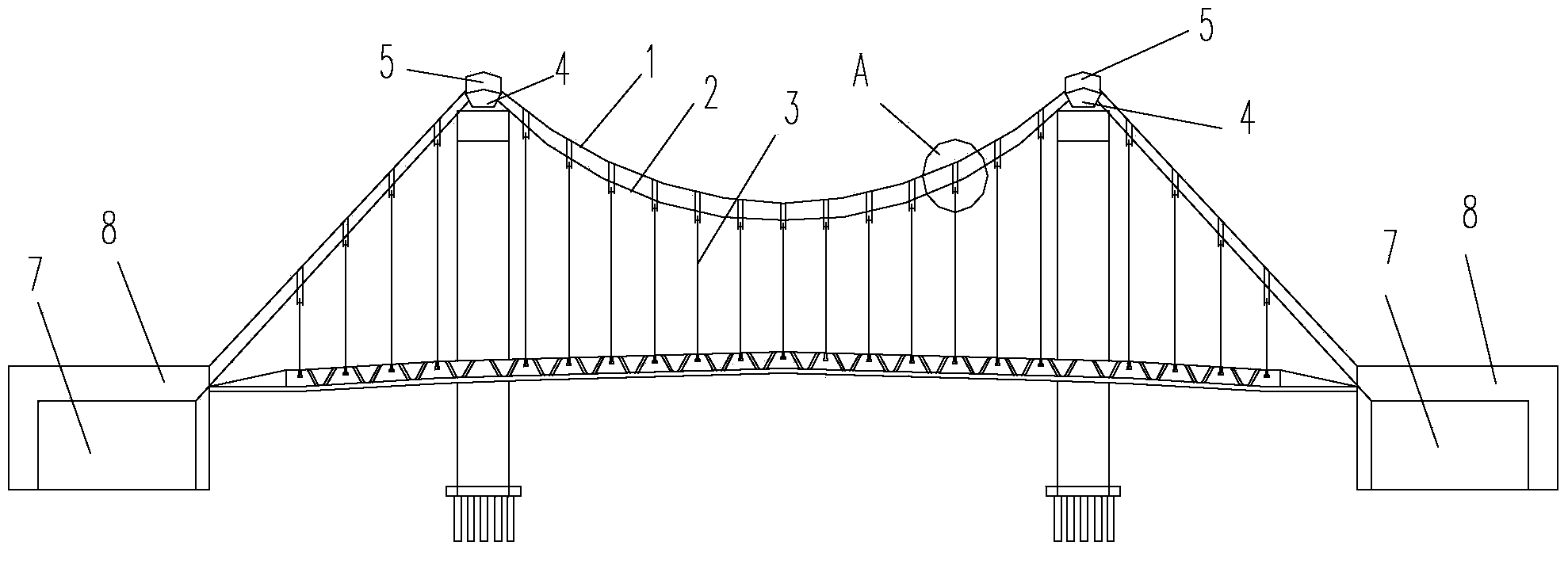 Method for reinforcing and strengthening main cable of suspension bridge