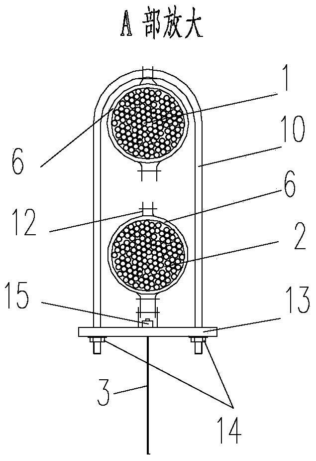 Method for reinforcing and strengthening main cable of suspension bridge
