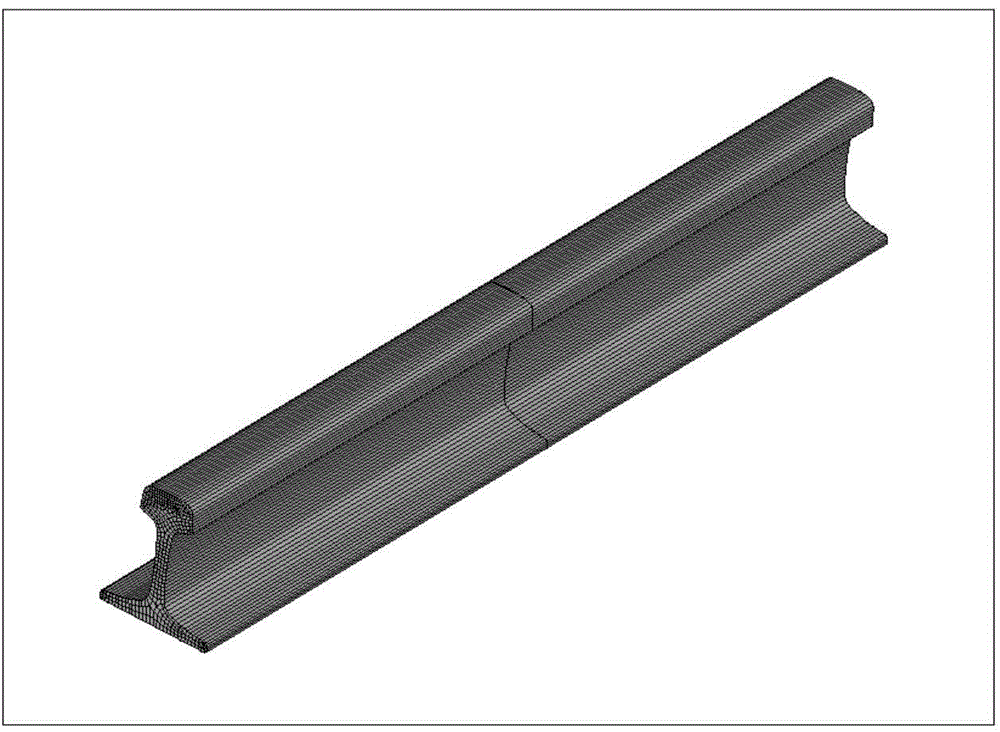 Simplified design method for continuously-welded rail of ballastless track of ultra-large bridge of railway