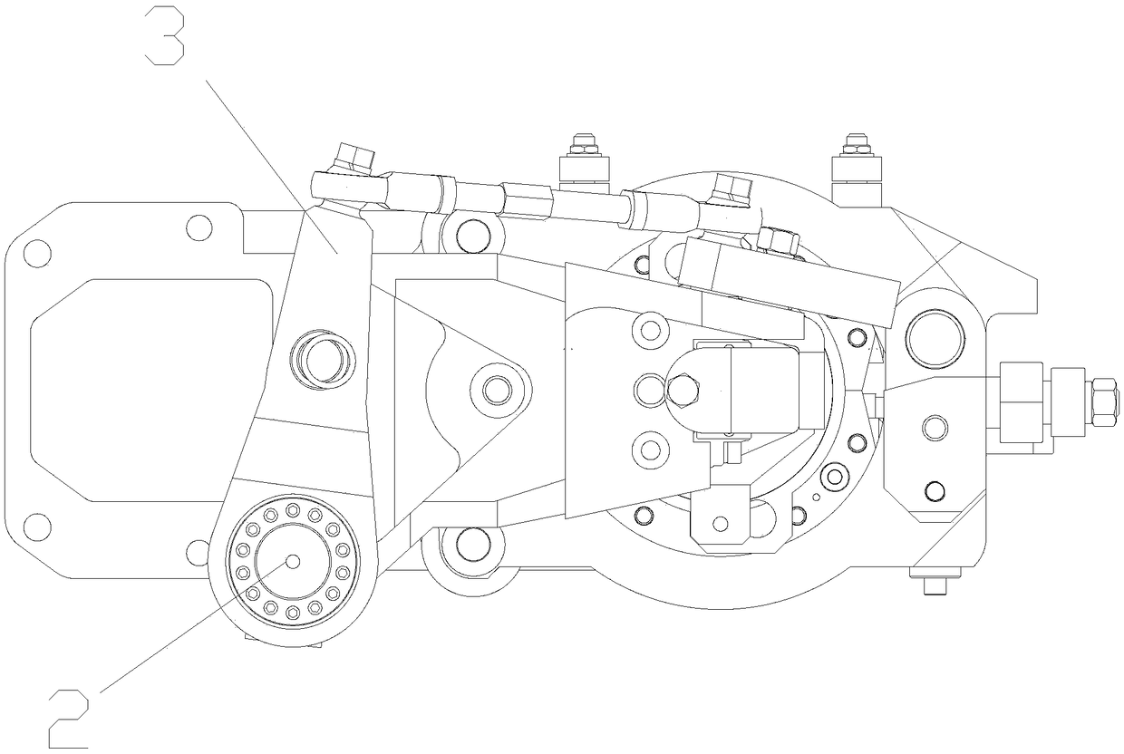 Bottom die linkage device