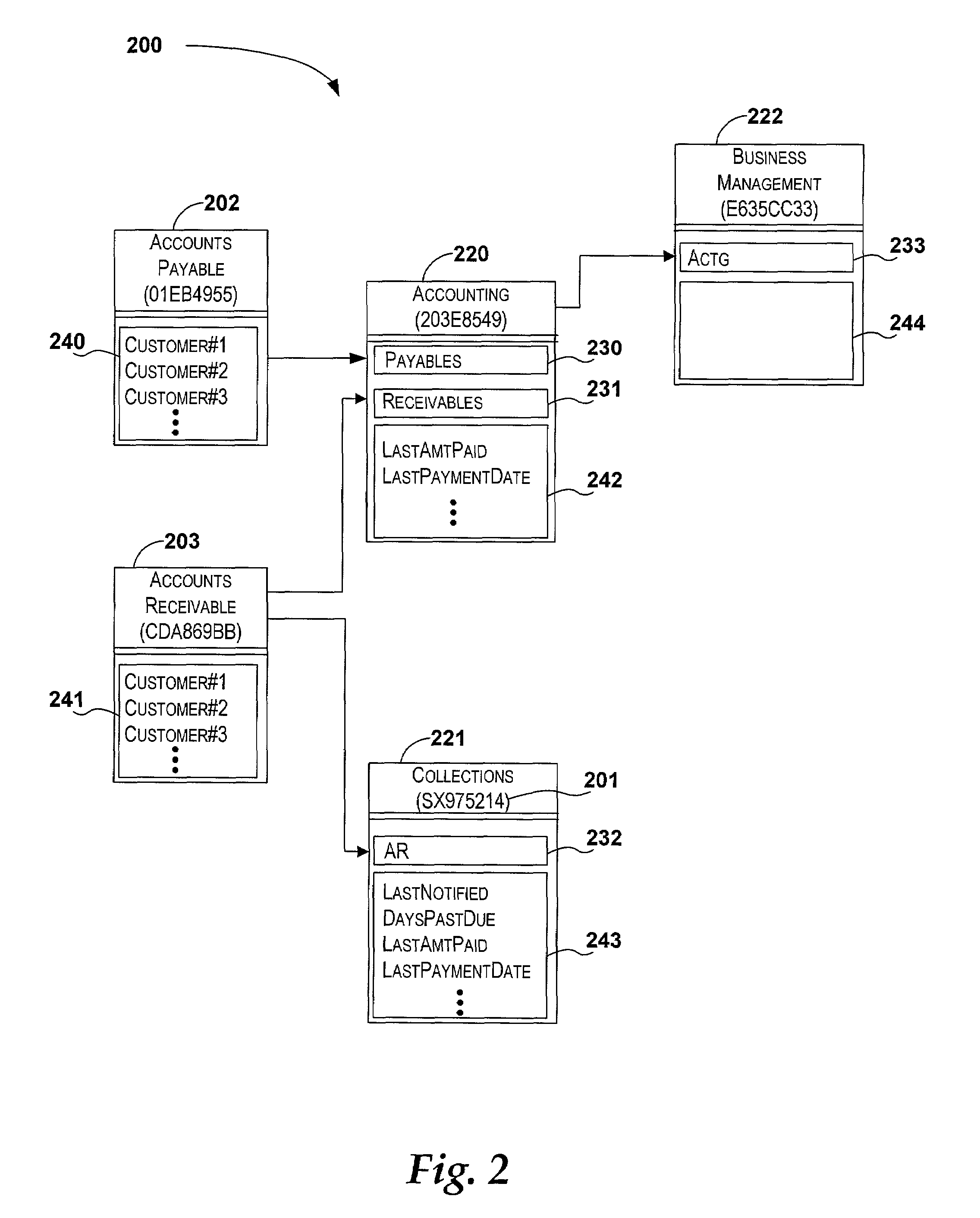 System and method for identifying namespaces