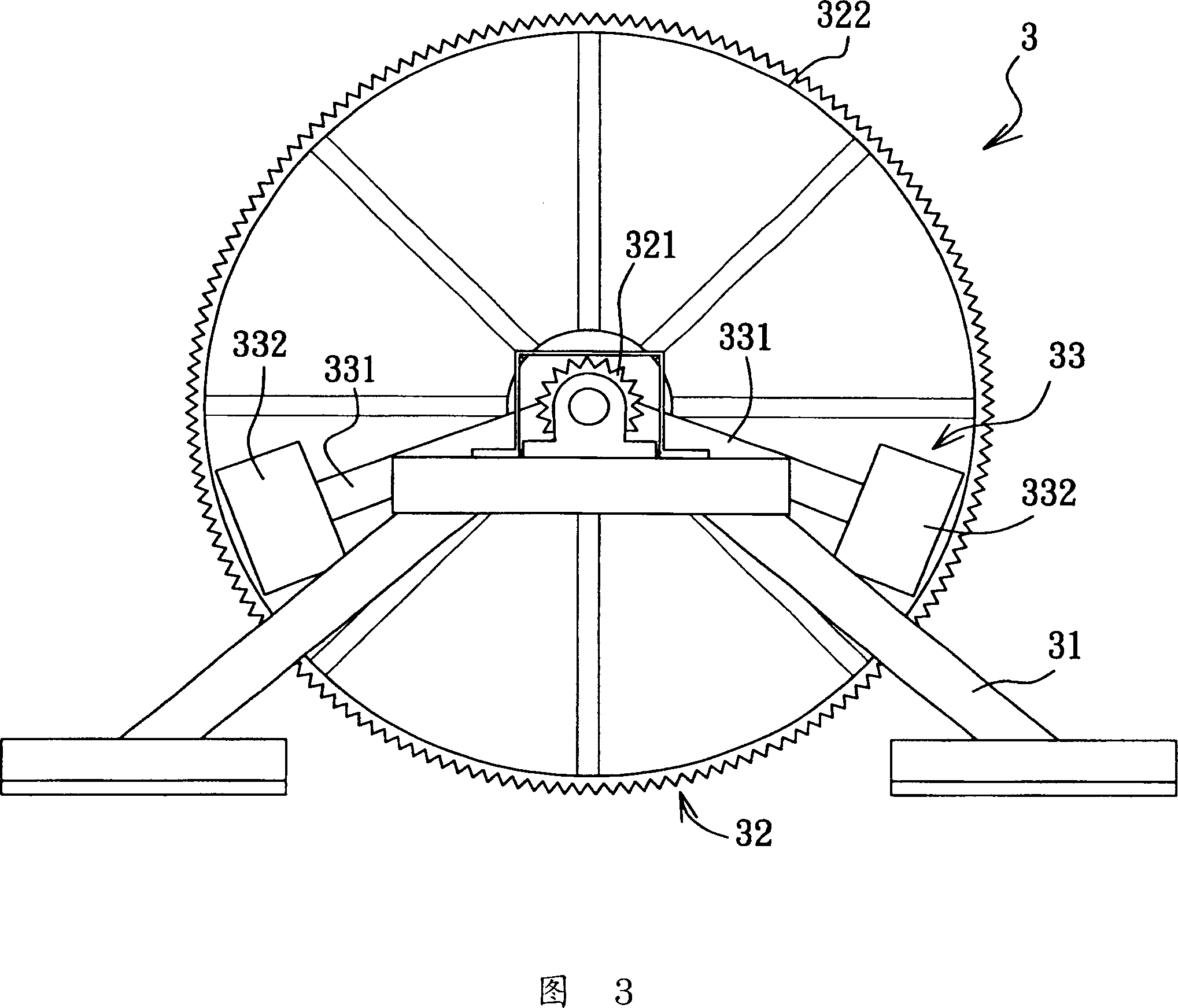 Eccentric power gain mechanism