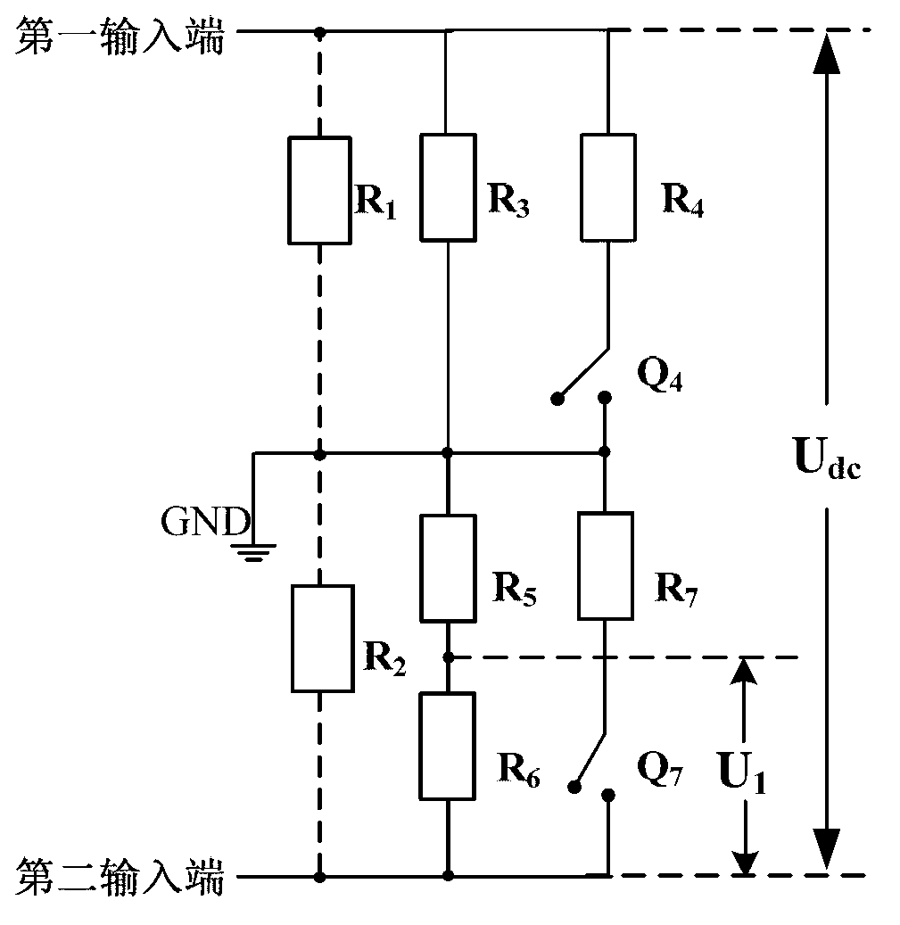 Ground insulation impedance detection method, circuit and equipment with circuit