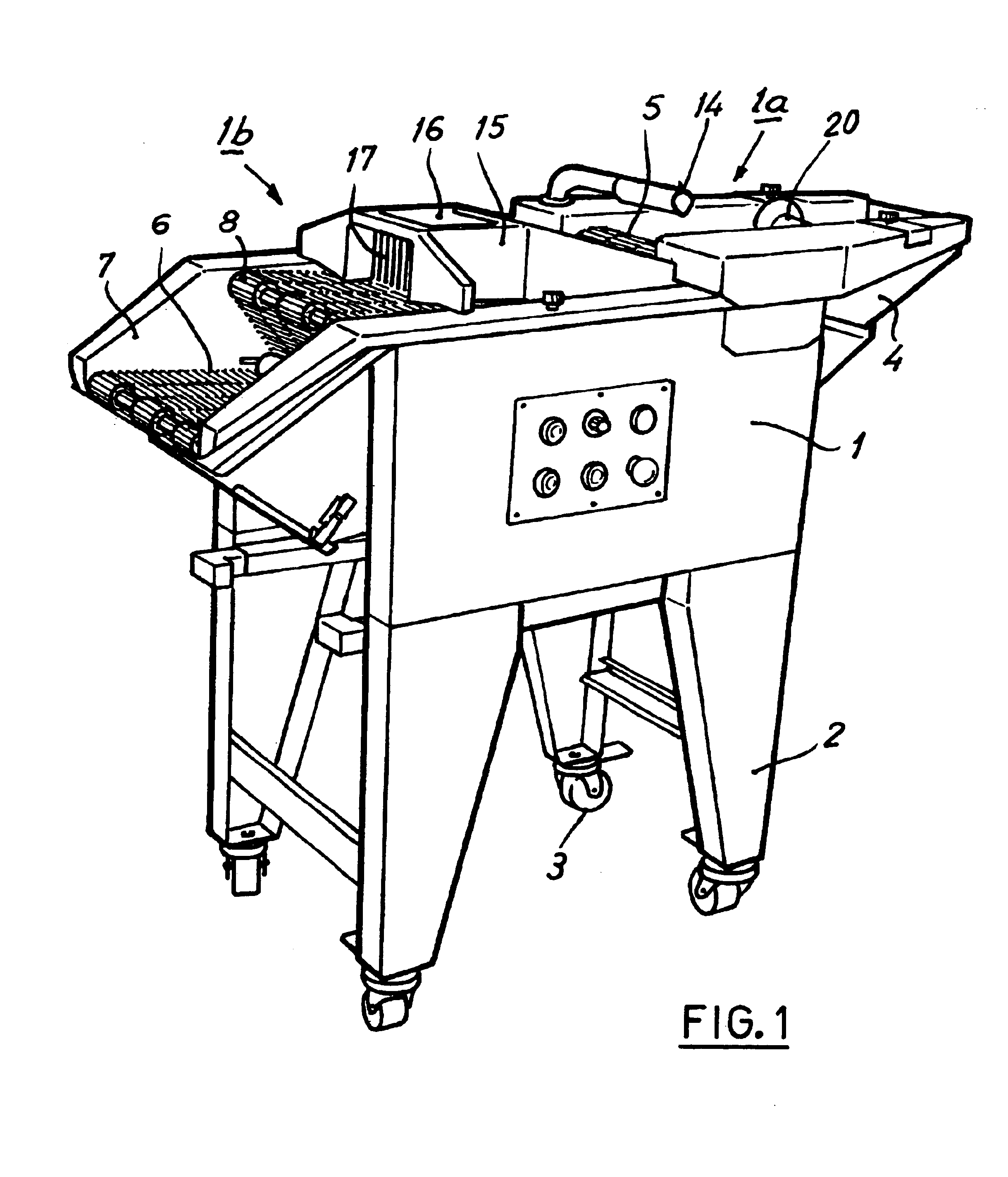 Batter and breading machine