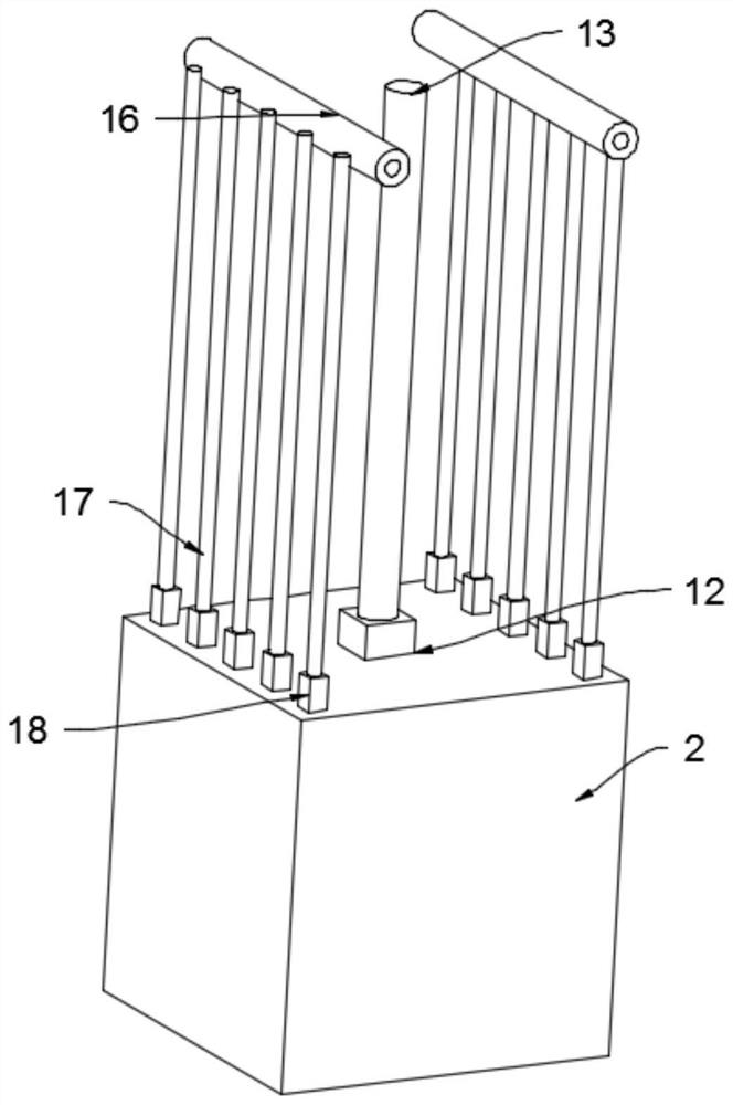 High-rise elevator rope breakage safety protection device