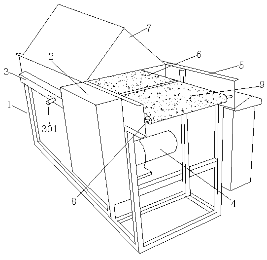 Secondary cake-steaming machine