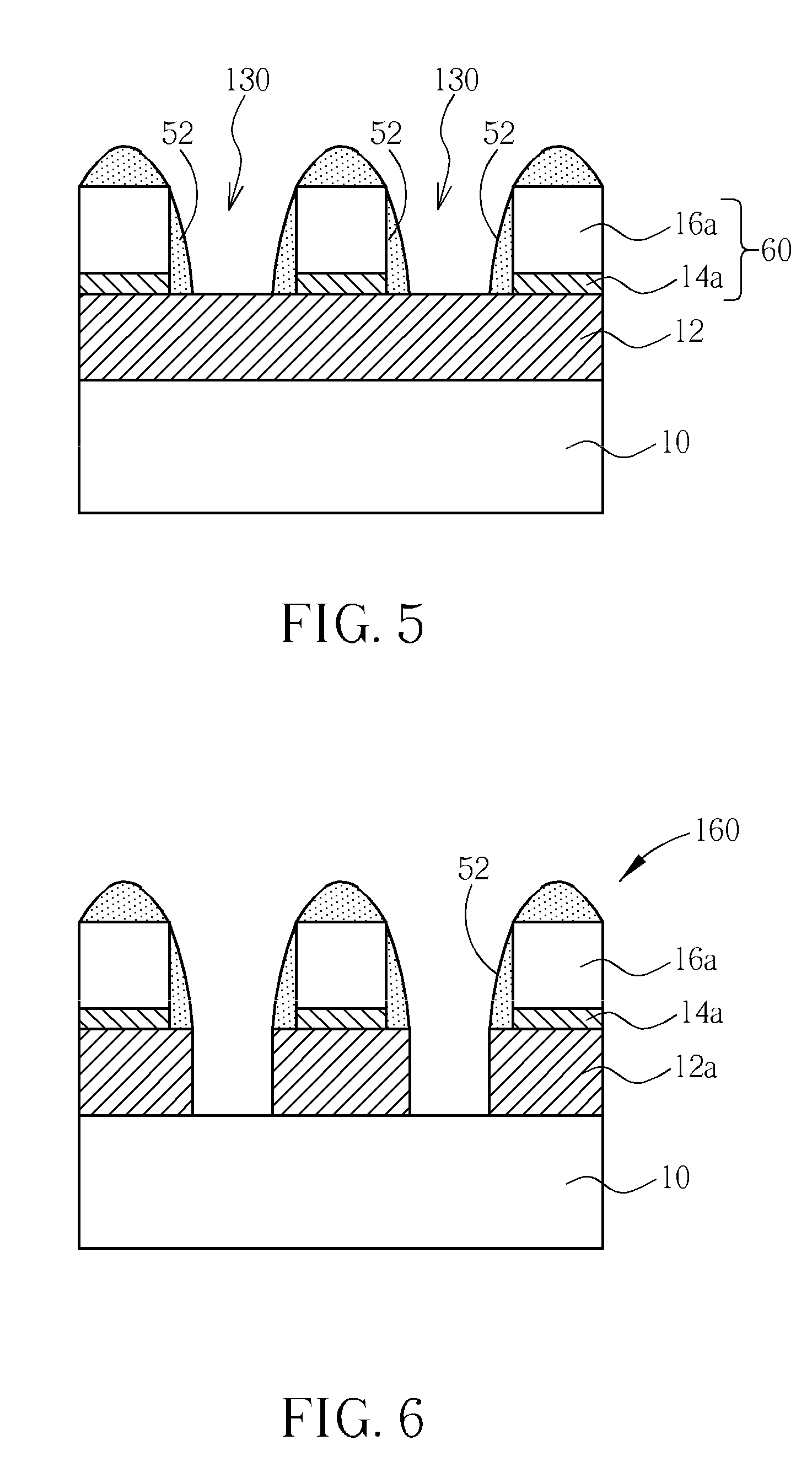 Method of forming gate conductor structures