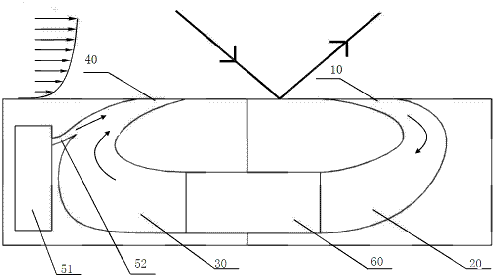 Flow control device of supersonic flow field