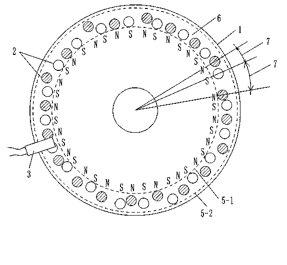 Booster bicycle provided with sensor with unevenly distributed magnetic blocks on chain disc