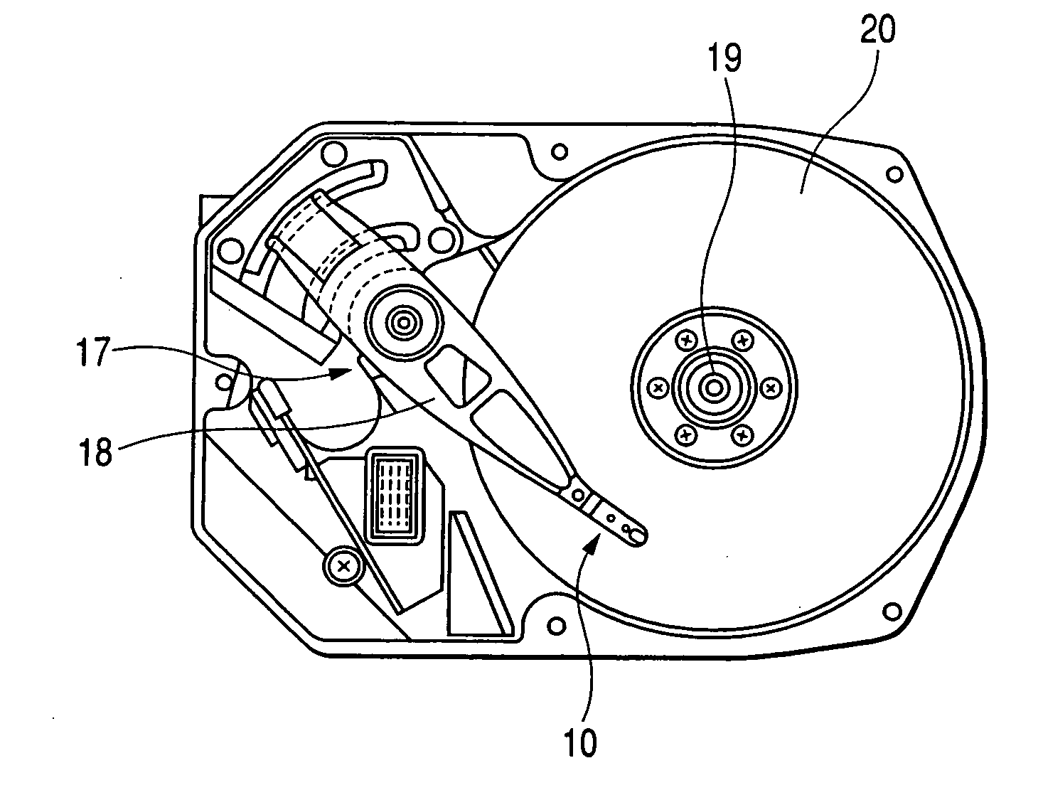 Manufacturing method for magnetic head suspension