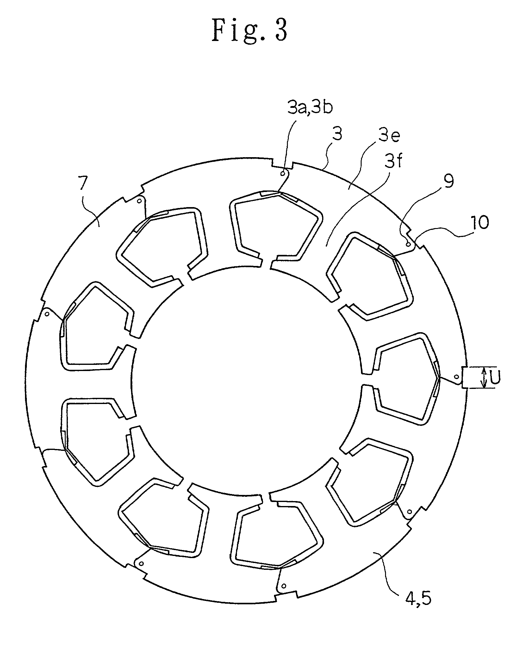 Stator iron core of electric motor, manufacturing method thereof, electric motor, and compressor