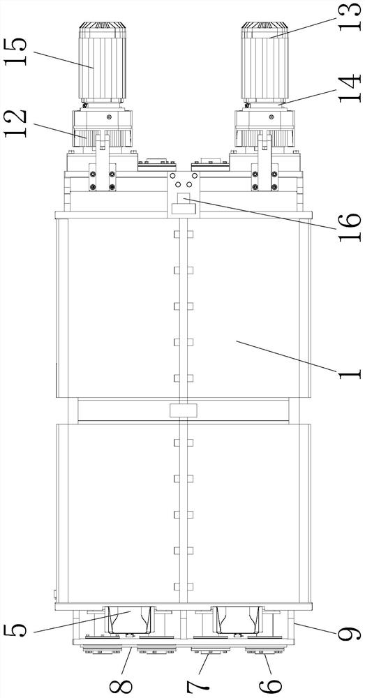 Automatic dough mixer with novel stirring shaft