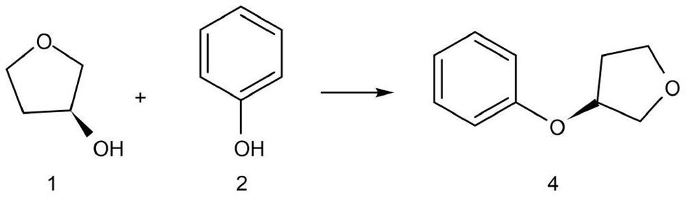 Synthetic method of empagliflozin intermediate