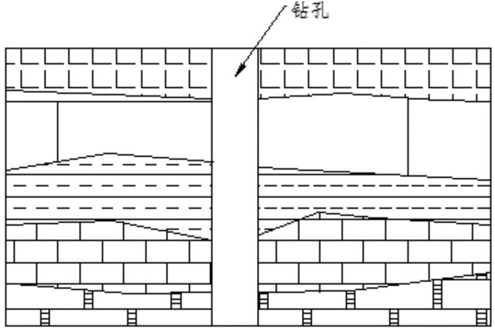 Geological condition real-time reflecting and advance detecting system and geological condition real-time reflecting and advanced detecting method applied to drilling rig