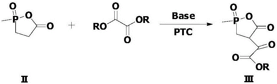 Preparation method of 4-[hydroxy(methyl)phosphoryl]-2-oxobutanoic acid as glufosinate intermediate