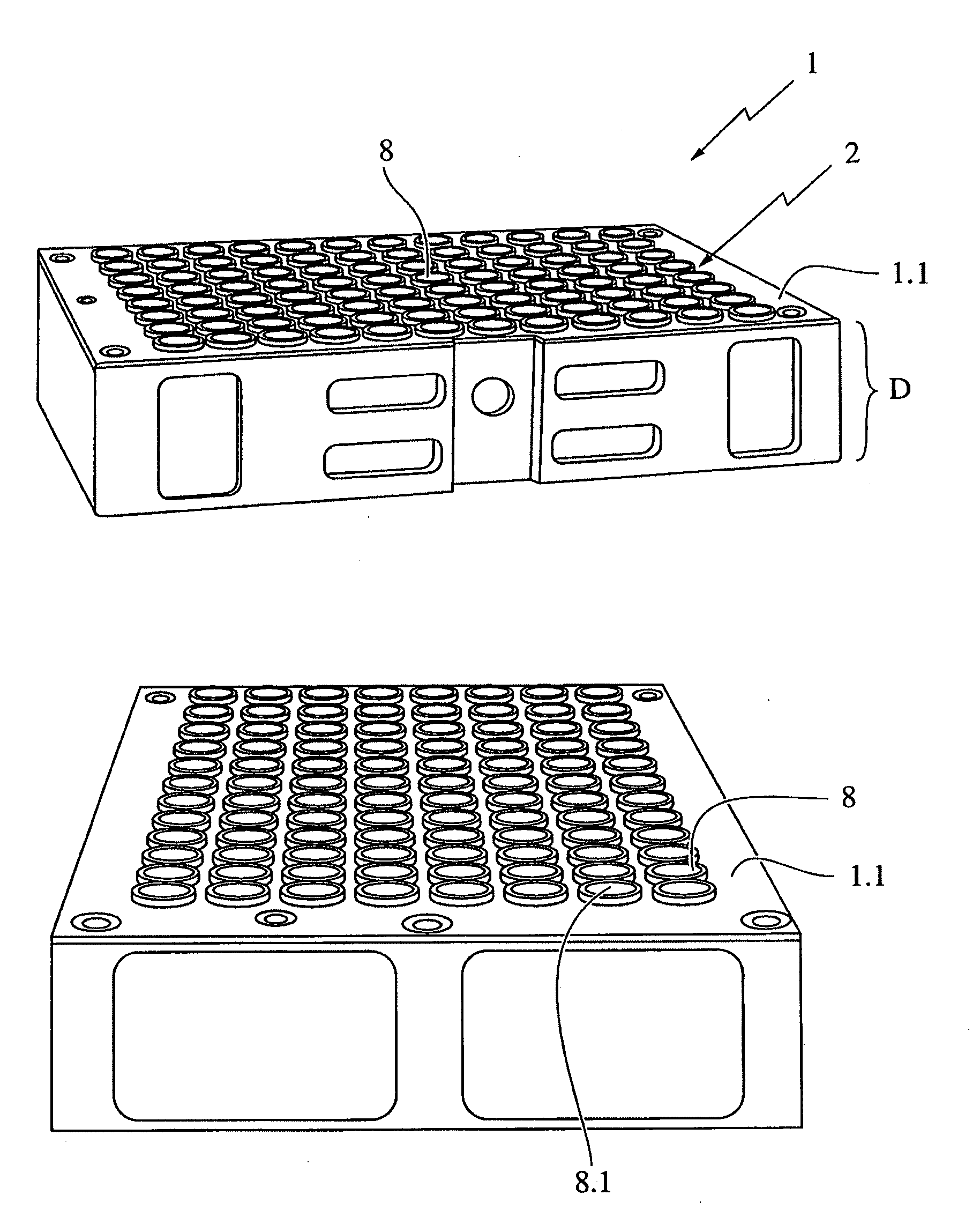 Sample Carrier and Method for Achieving Comparable Analytical Results By Aligning Test Substances on a Uniform Plane