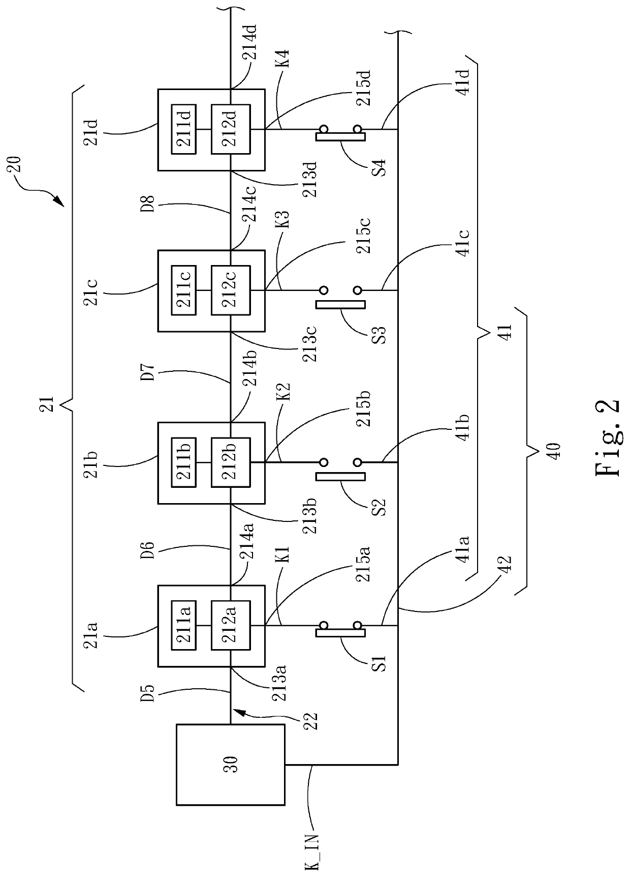 Illuminated keyboard and control method thereof