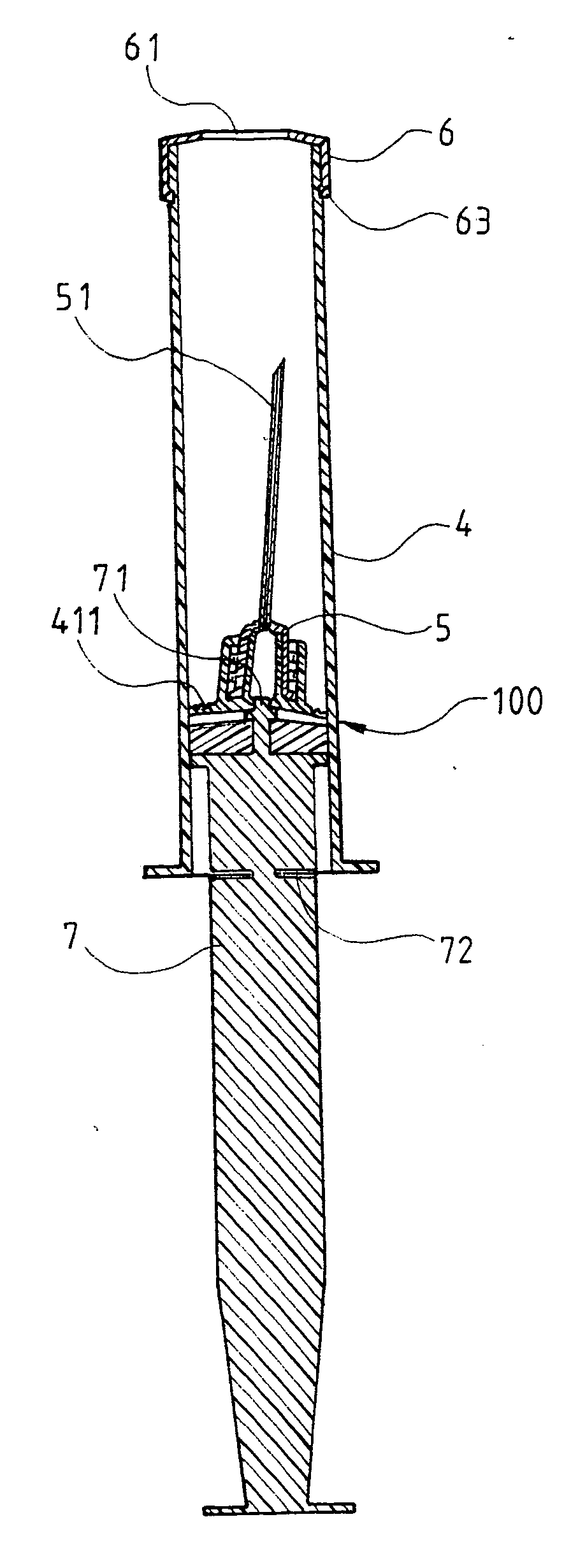 Retractable safety syringe