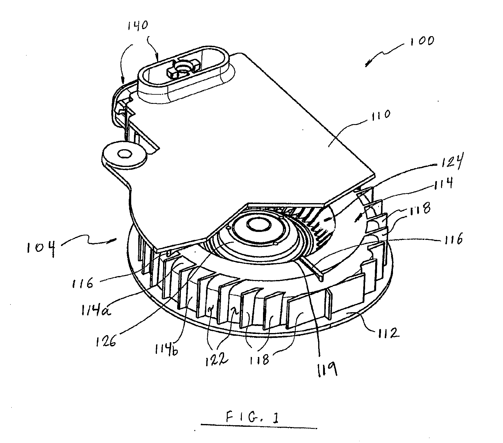 Blower housing for climate controlled systems