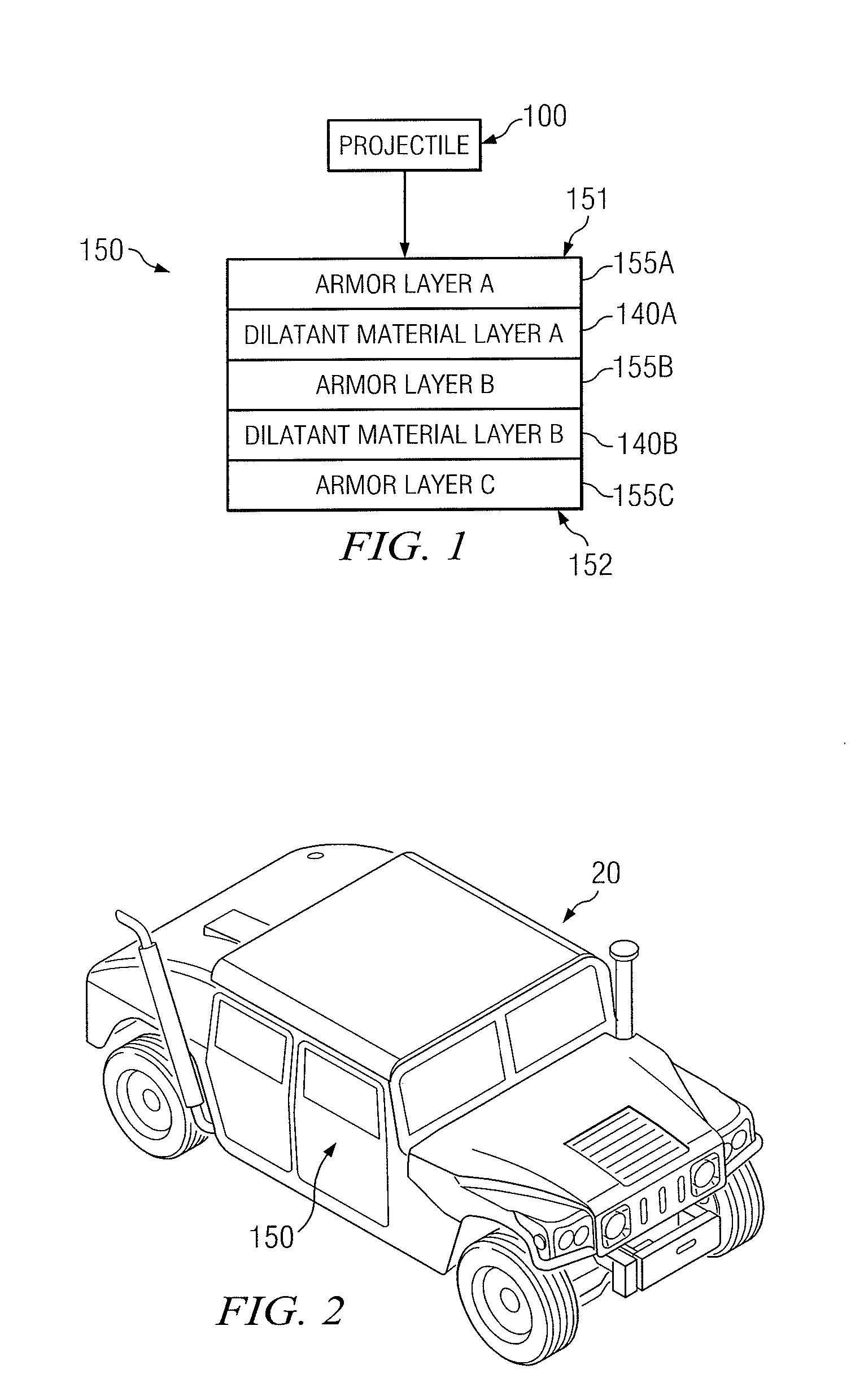 Armor System Comprising Dilatant Material To Improve Armor Protection