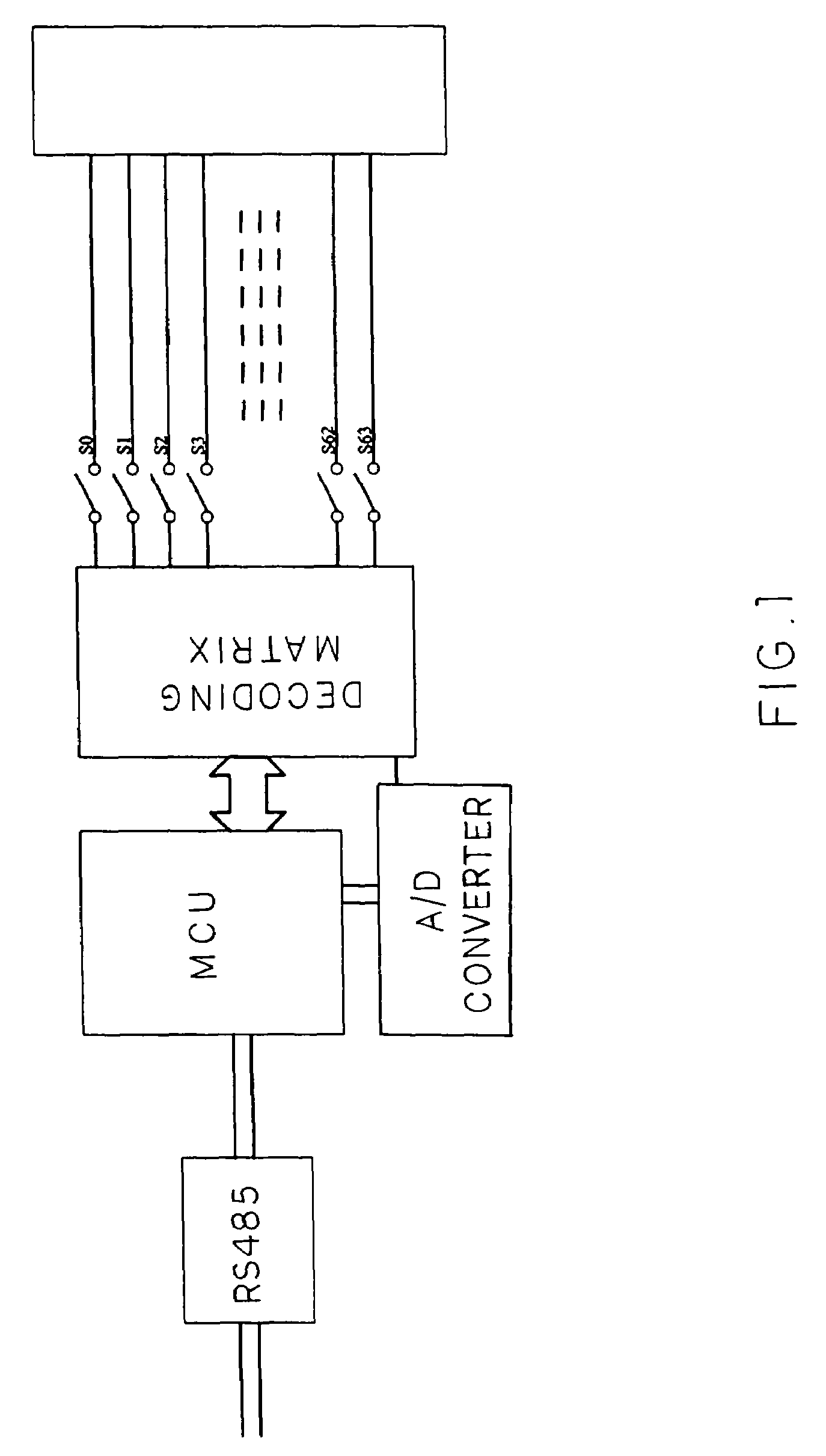 Monitoring system for fuel cell stack