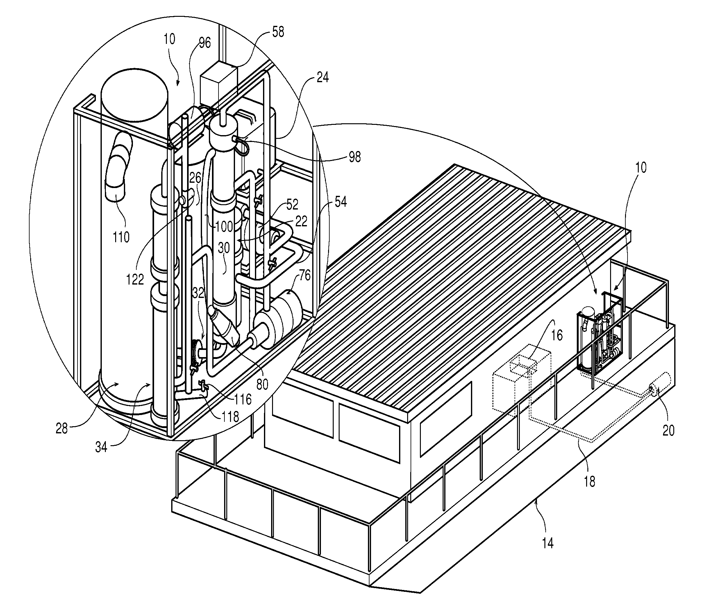 Apparatus and Method for the Treatment of Water