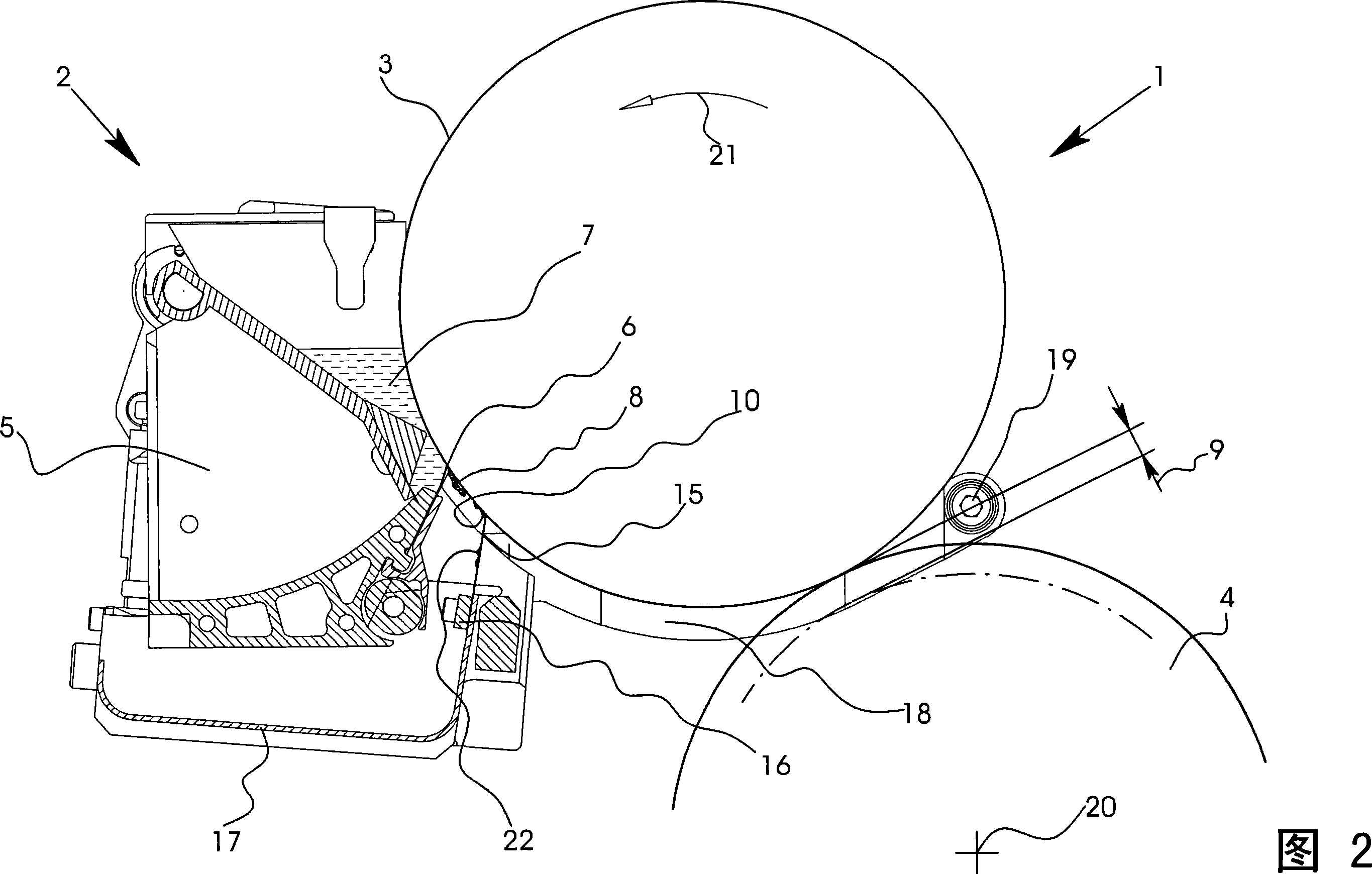 Method for operating an anilox printing unit