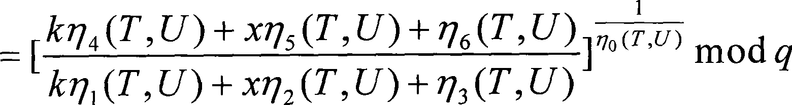 Security protection method for electric document digital signing based on elliptical curve