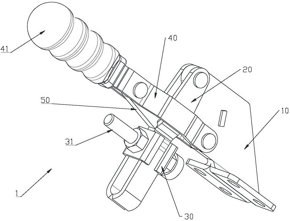 Anchor abandoning device convenient to operate