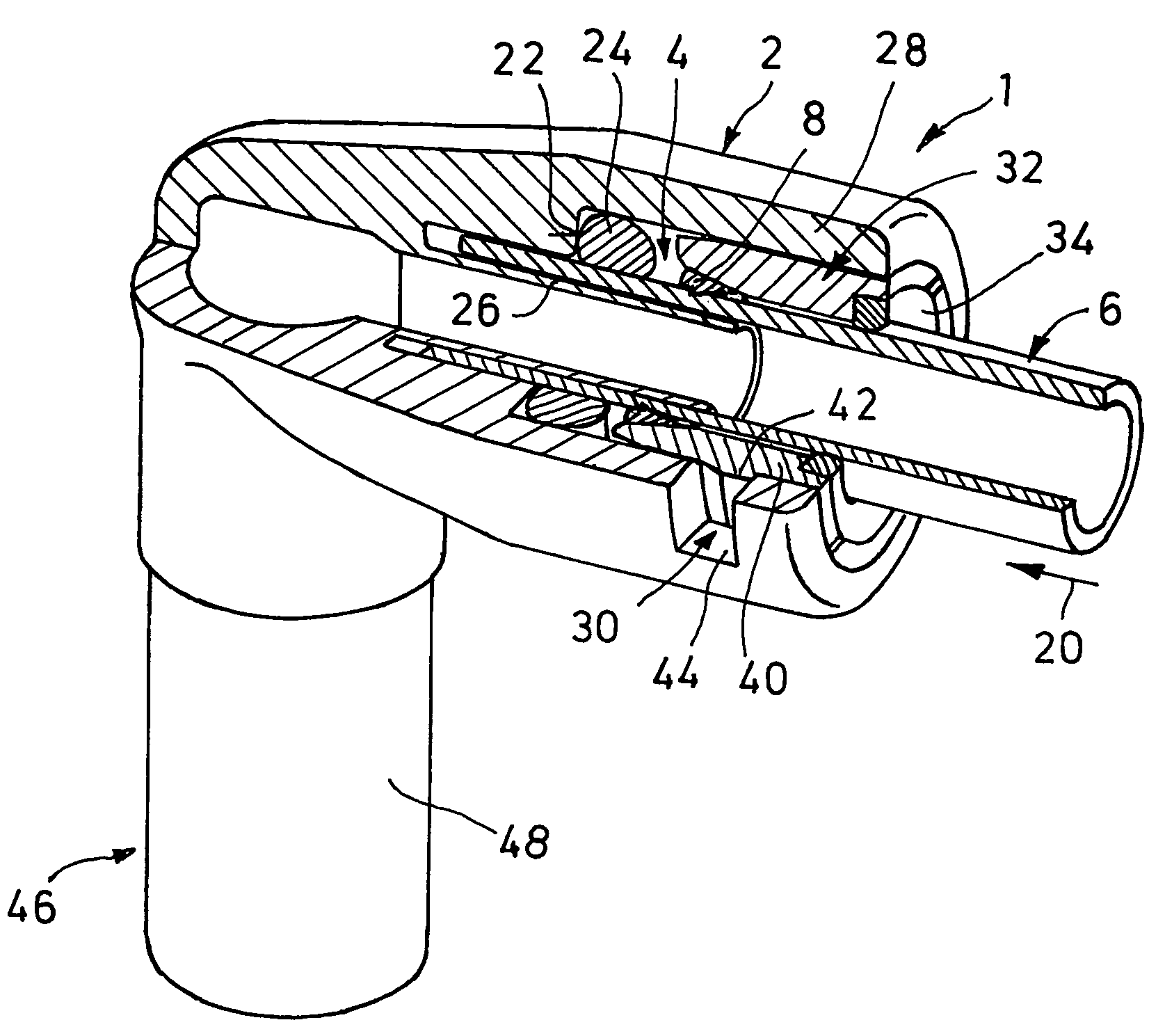 Connector device for pipes