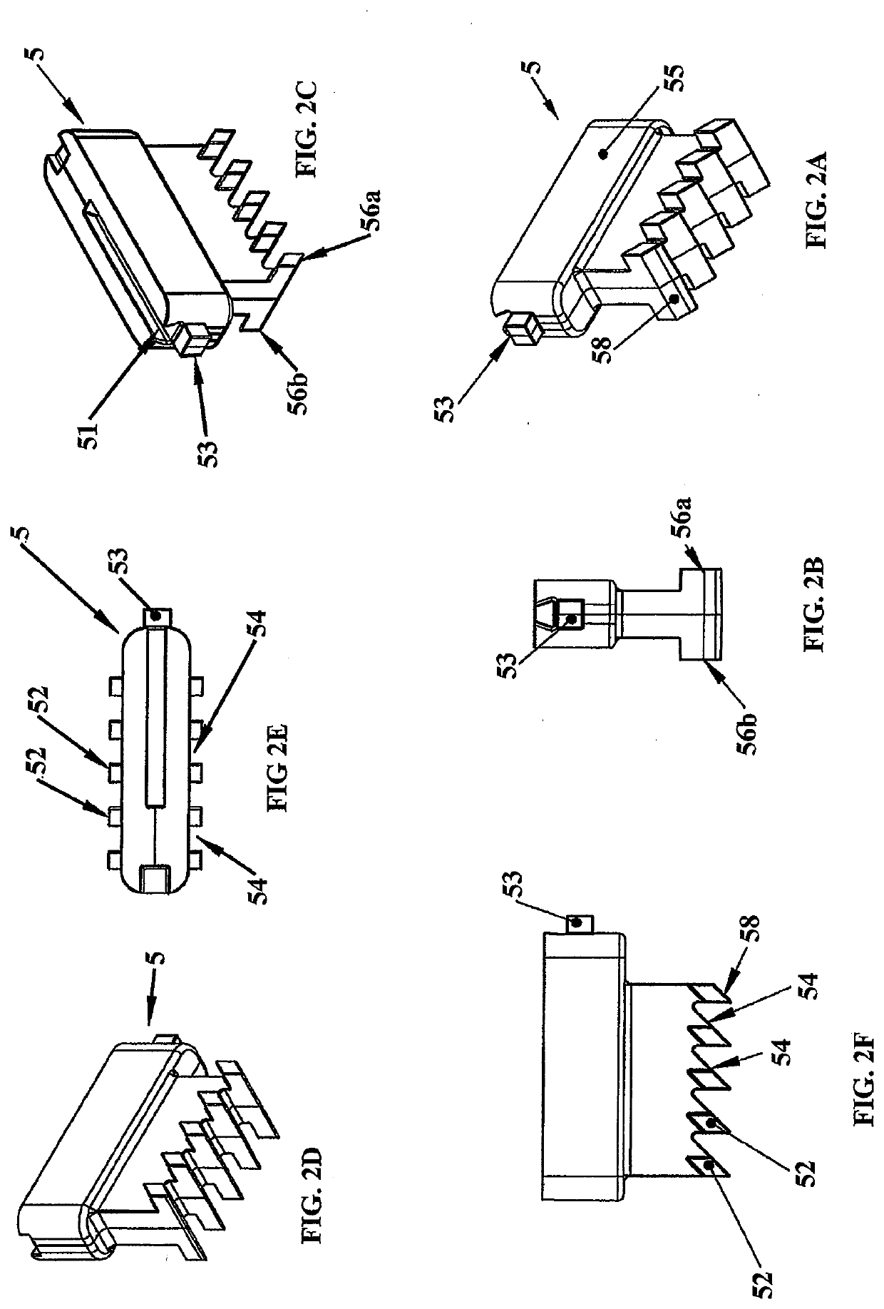 Push filter with floating key lock