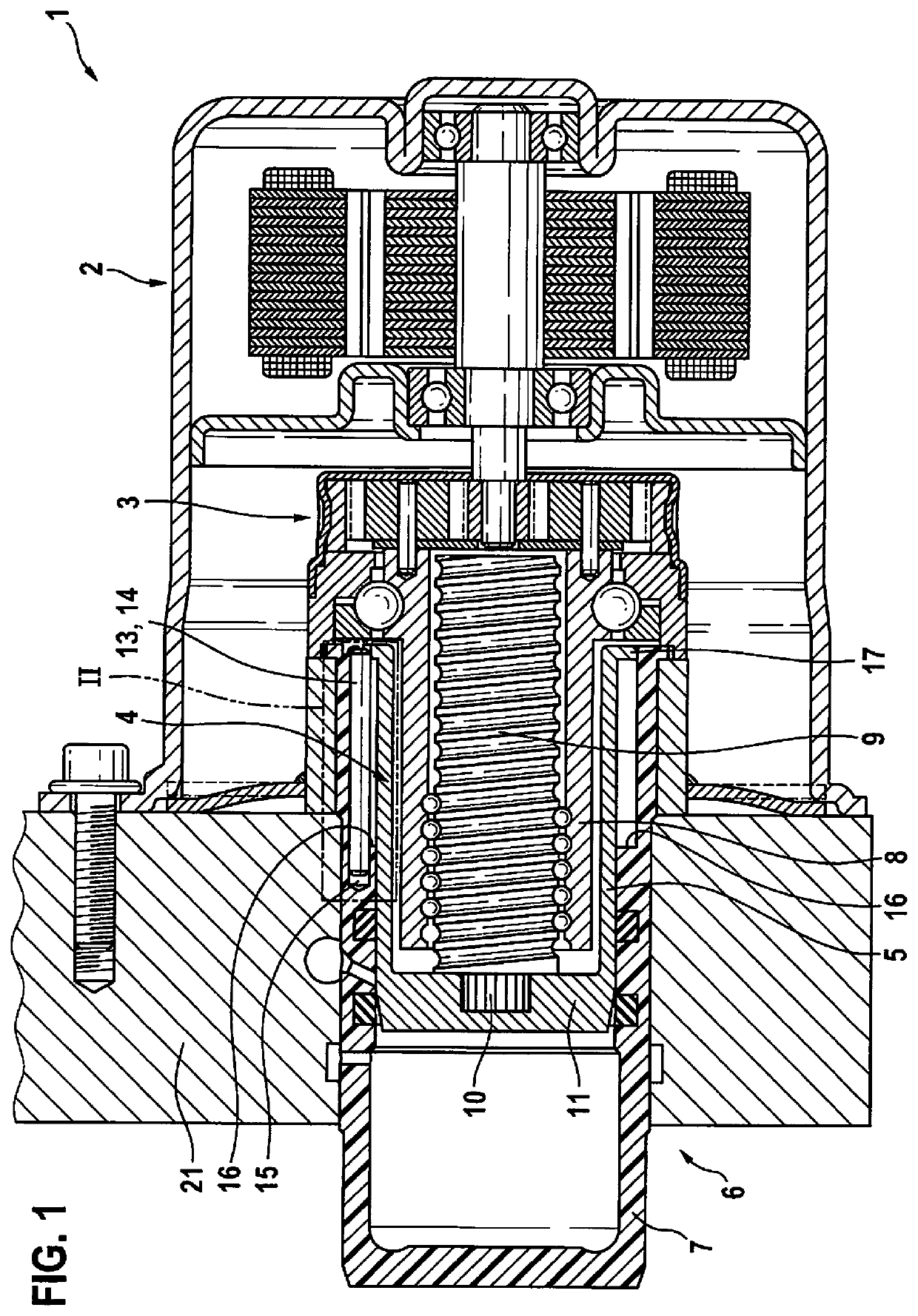 Piston pump assembly for a hydraulic power vehicle braking system