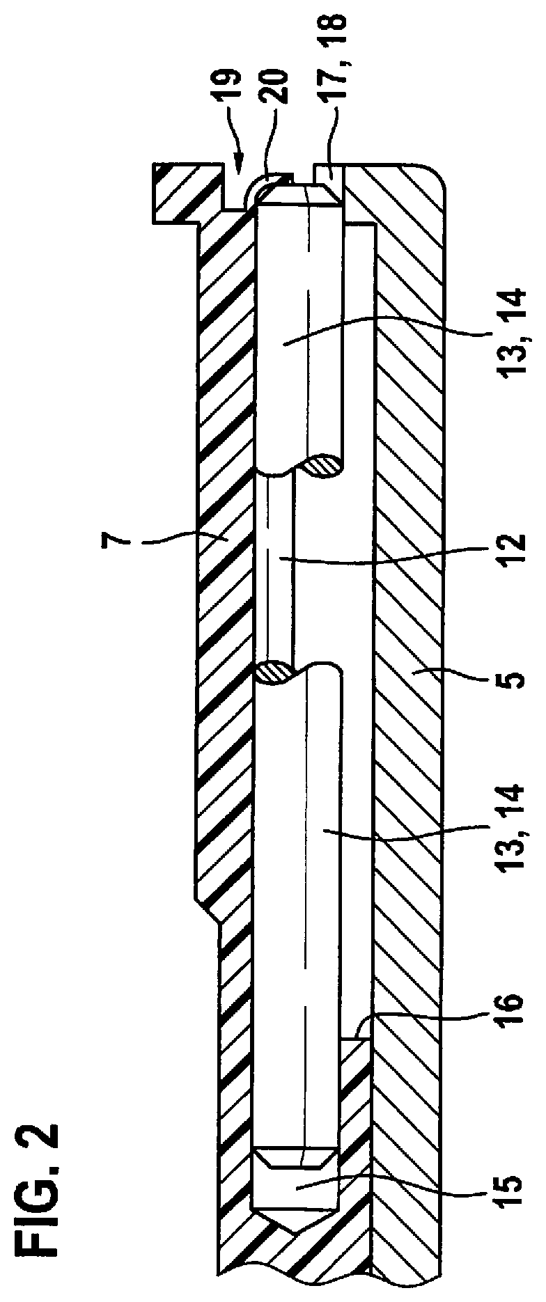 Piston pump assembly for a hydraulic power vehicle braking system