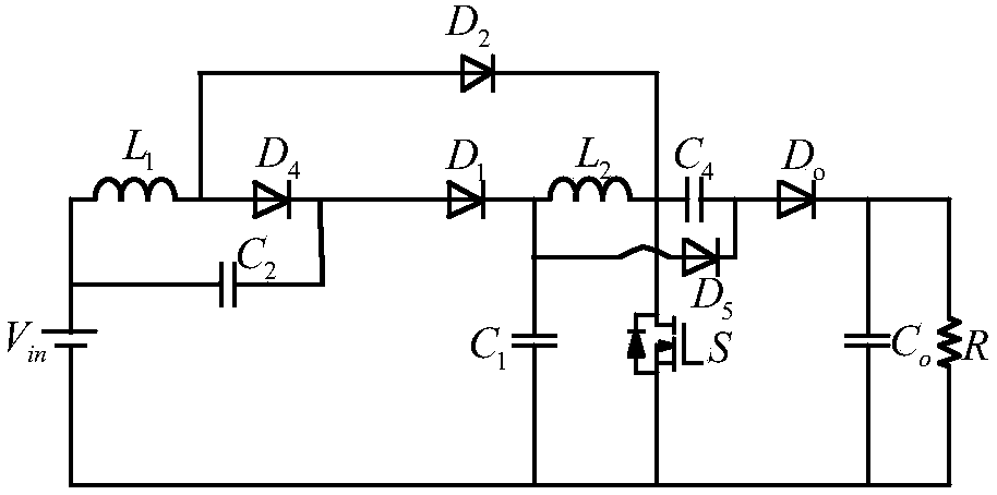 Hybrid DC-DC converter applicable to photovoltaic power generation system