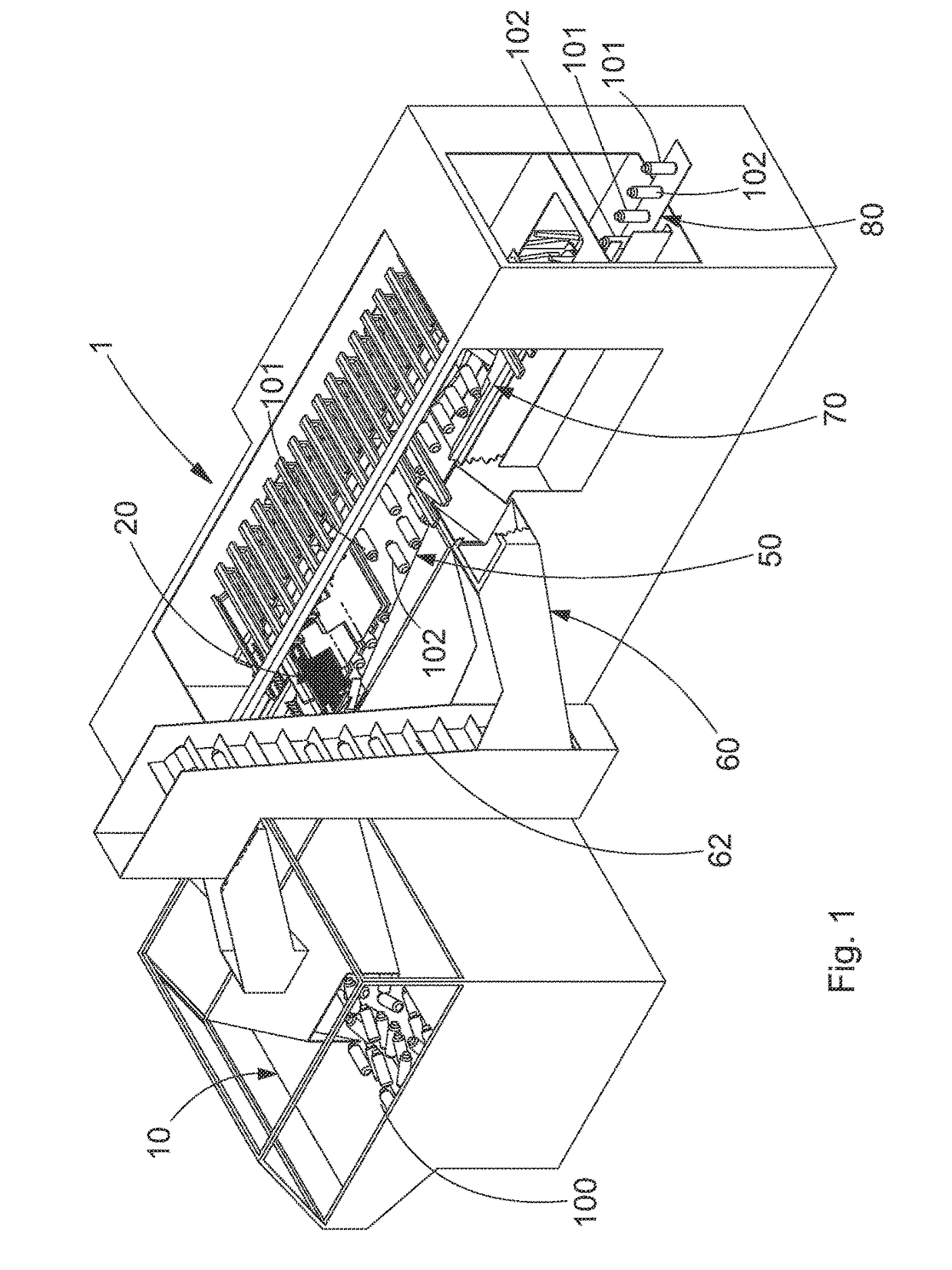 Machine for supplying containers