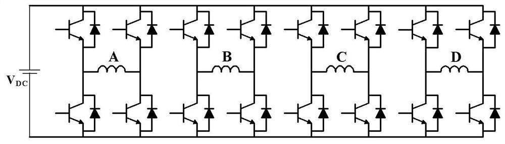 Fault-tolerant control method for short-circuit faults of 90° phase-angle four-phase permanent magnet motors based on the principle of constant power