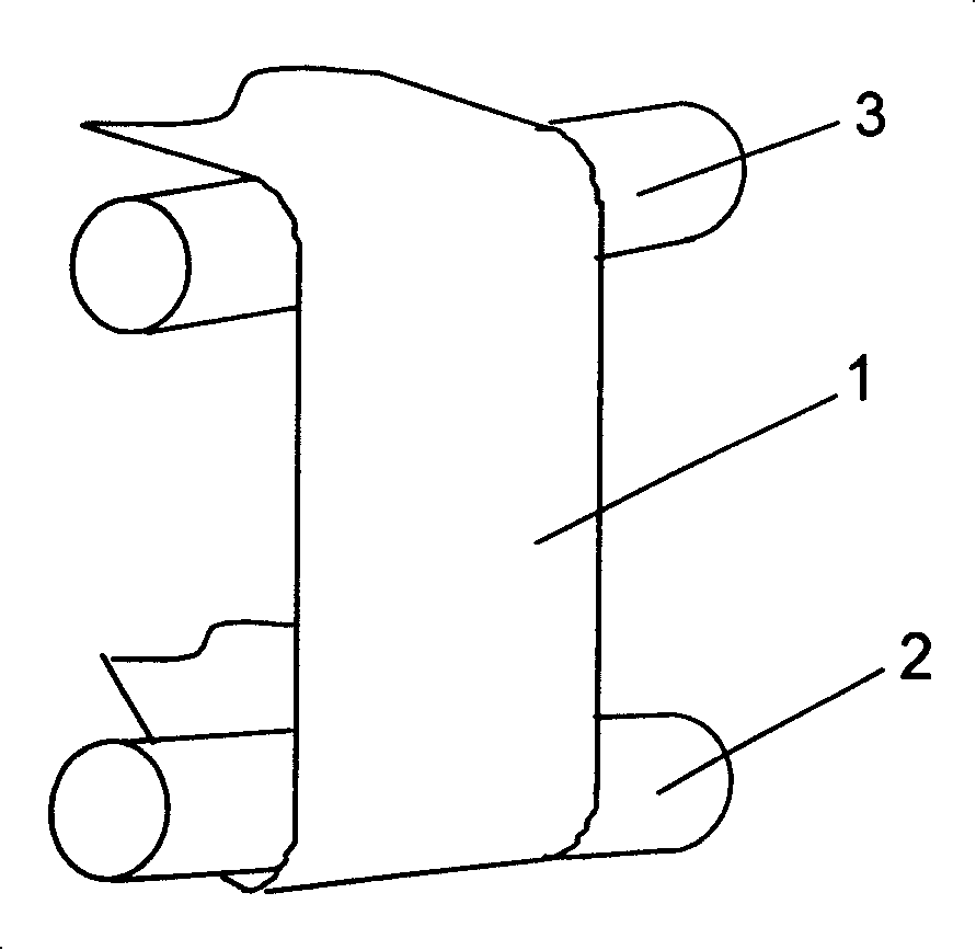 Method and apparatus for detecting stress of shaft journals on two end of submergence roller