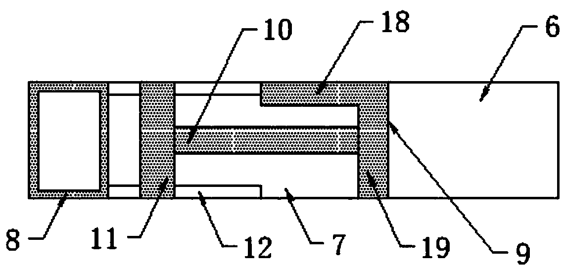 Agricultural planting quantitative fertilization device