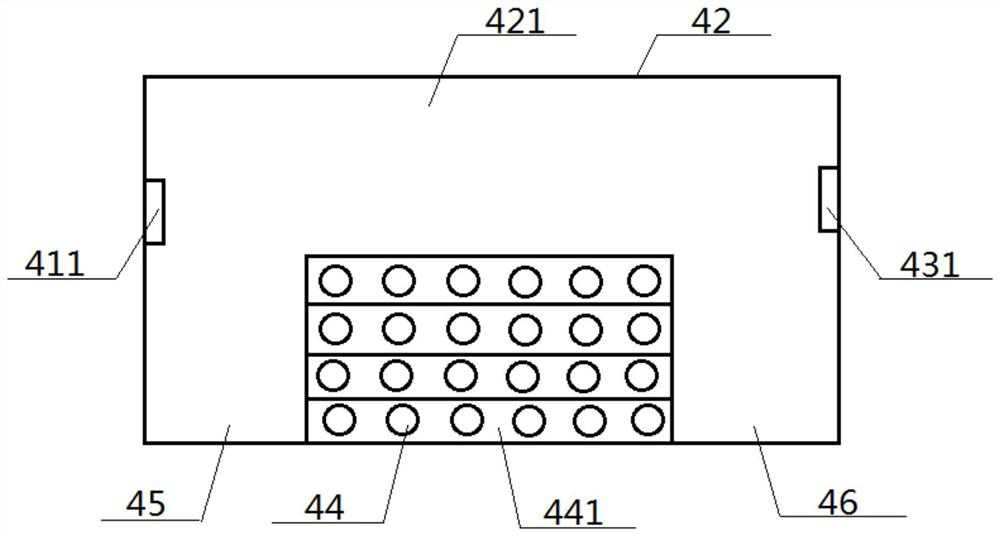 Manufacturing process of cooling type grain-grain viscose fiber and product