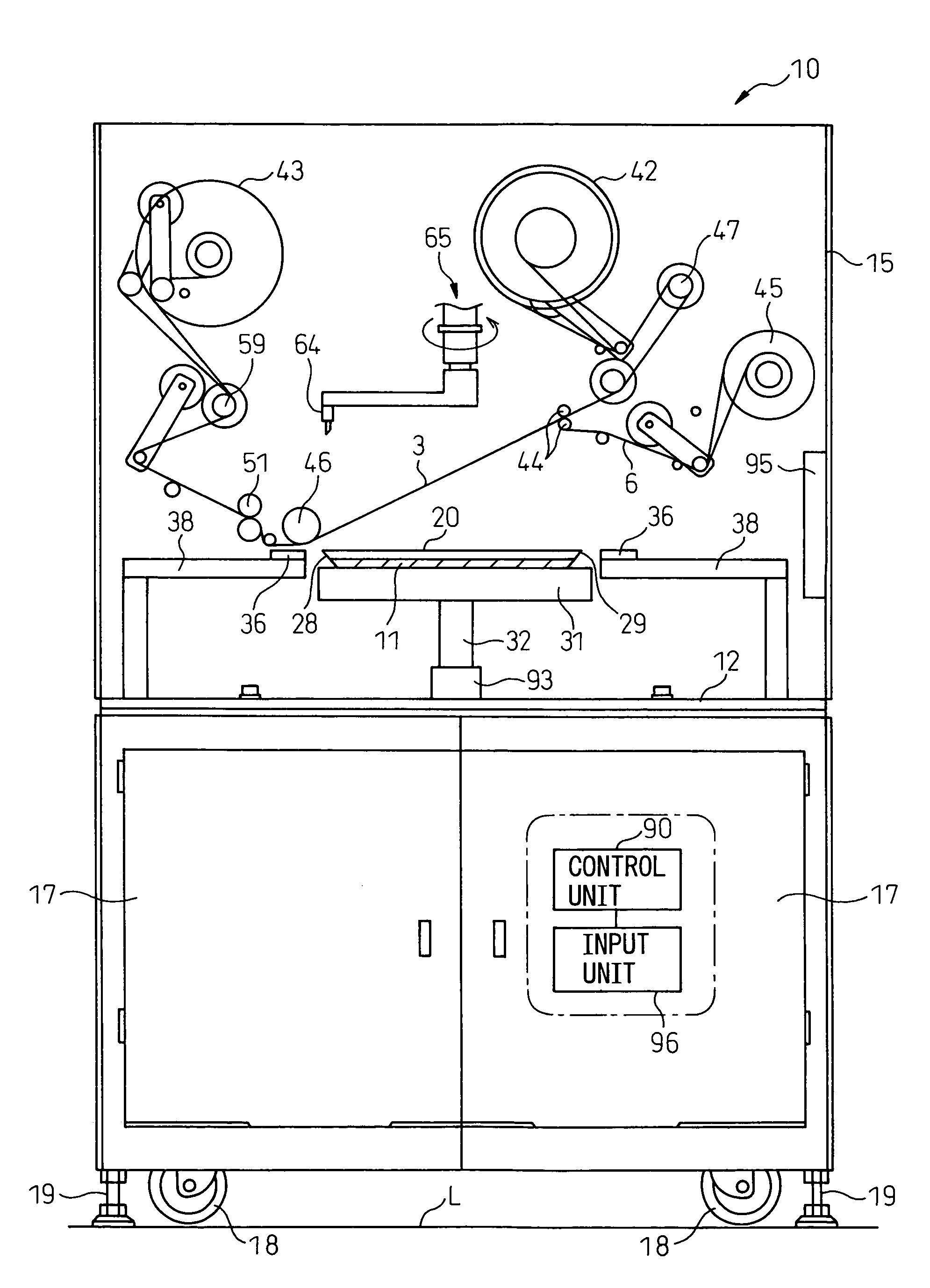 Dicing tape attaching apparatus and dicing tape attaching method