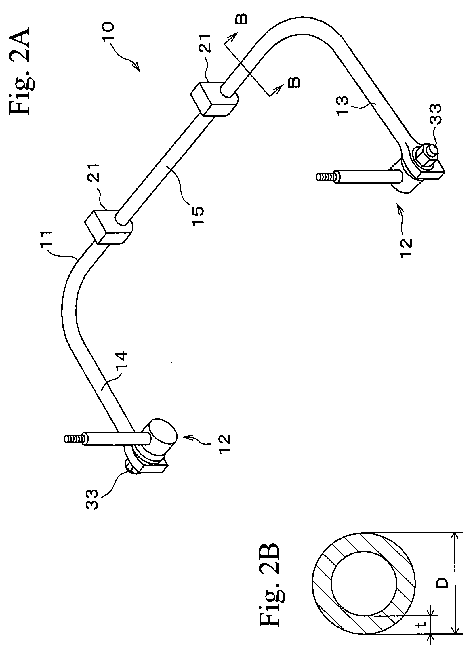 Hollow stabilizer and method of manufacturing the same