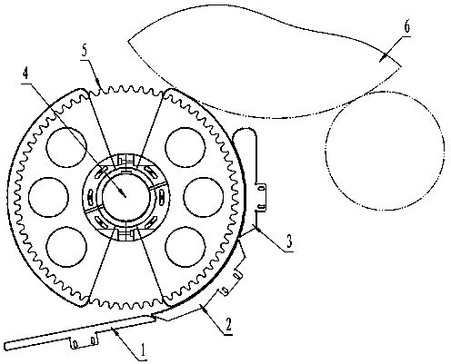 Anti-smearing paper flattening device applicable to quality detection system of dry offset press