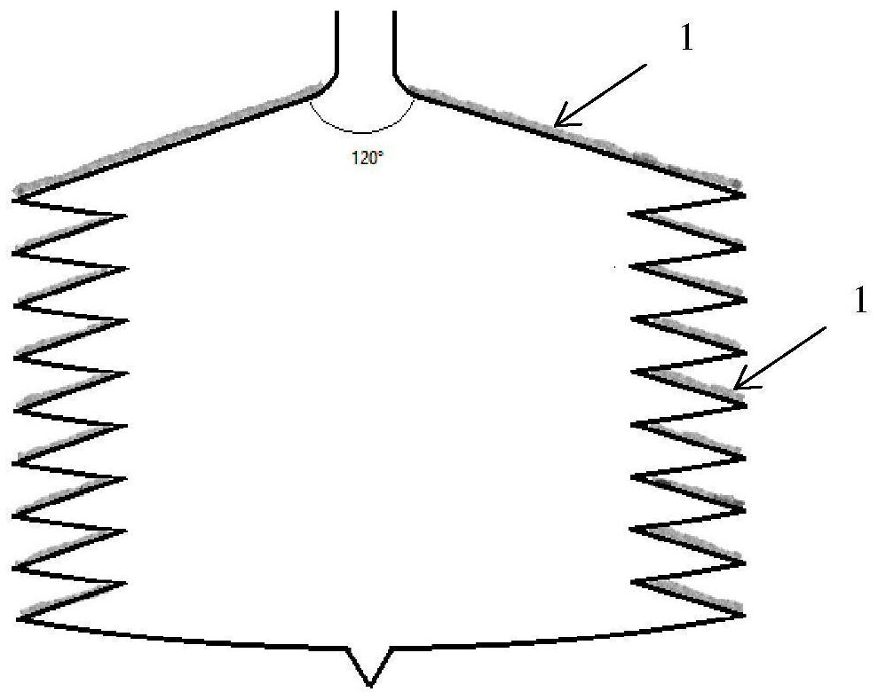 Method for sticking out dirt during germanium crystal growth