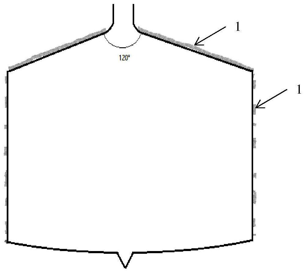 Method for sticking out dirt during germanium crystal growth