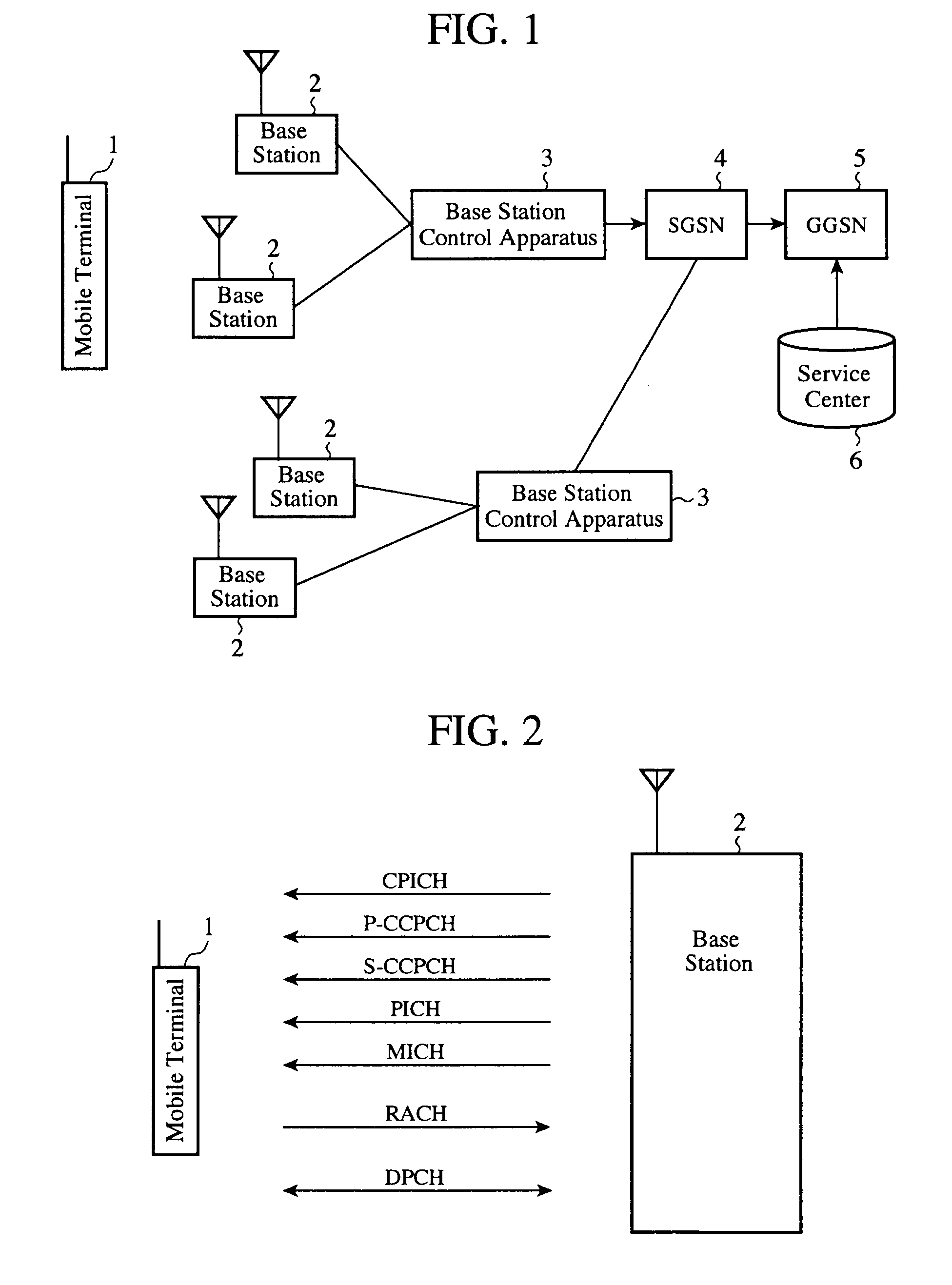 Mobile communications system, base station, and mobile terminal