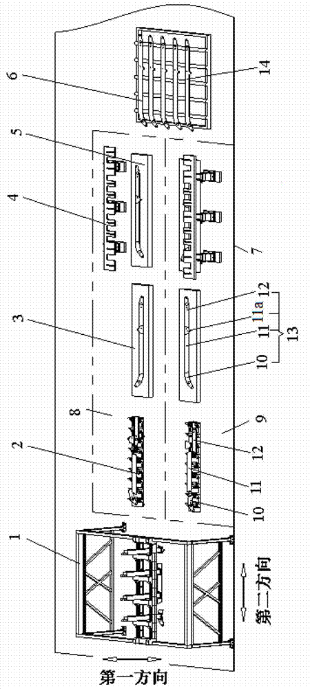 Sucker hoisting device and plate welding conveying system