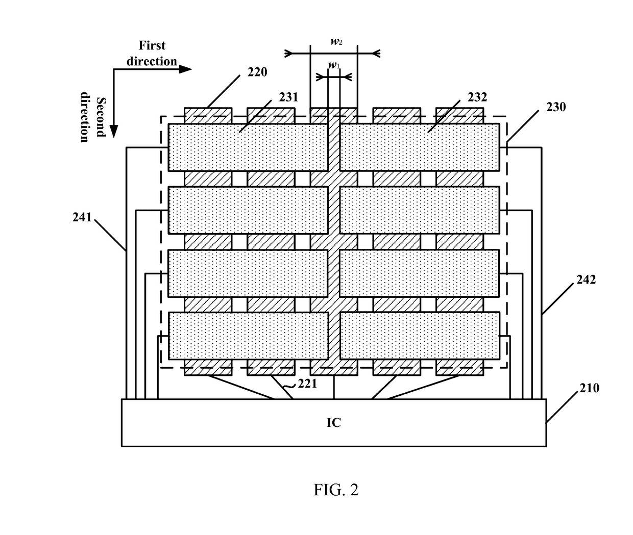 Touch control display panel and display device