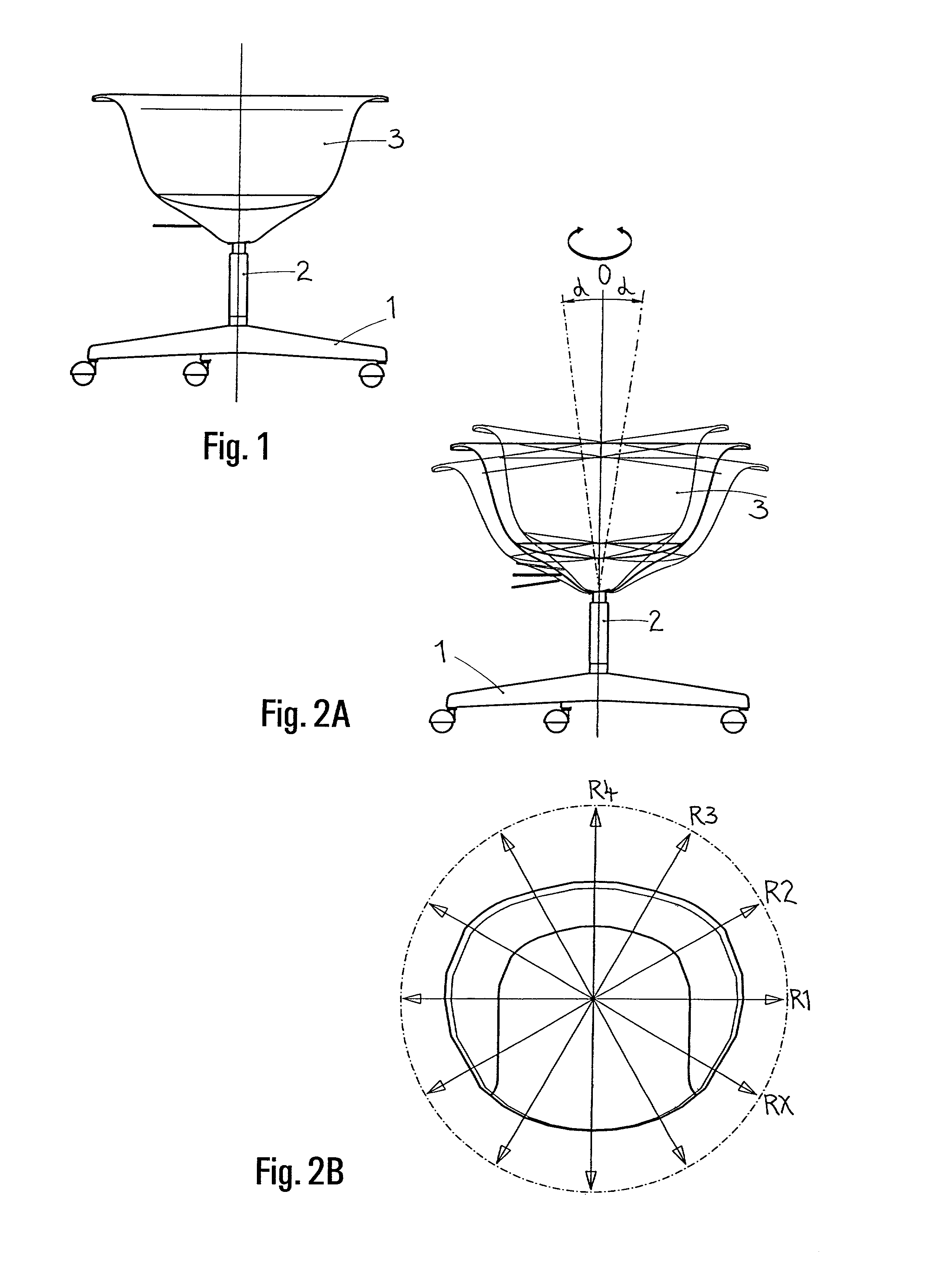 Arrangement for bearing for a seat